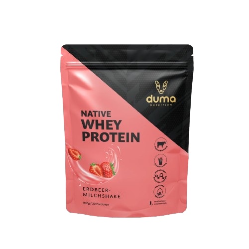 Duma Nutrition Native Bio Whey Protein Erdbeere