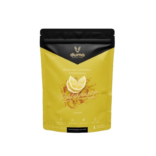 Duma Nutrition Performance isotonisches Sportgetränk mit EAA's Zitrone