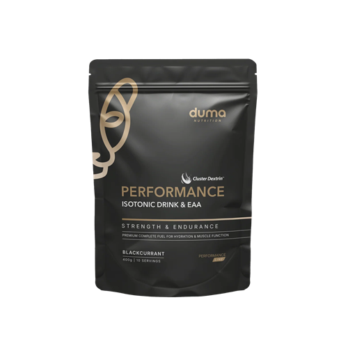 Duma Nutrition Performance isotonisches Sportgetränk mit EAA's Johannisbeere