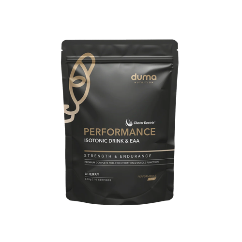 Duma Nutrition Performance isotonisches Sportgetränk mit EAA's Cherry