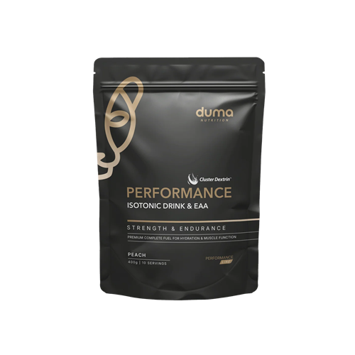 Duma Nutrition Performance isotonisches Sportgetränk mit EAA's Peach
