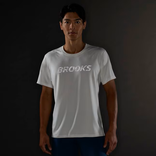 Brooks Dash Reflective Short Sleeve Herren – Bild 3